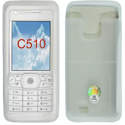 matshop.gr - VOLTE-TEL ΘΗΚΗ SONY ERICSSON C510 ΣΙΛΙΚΟΝΗΣ WHITE