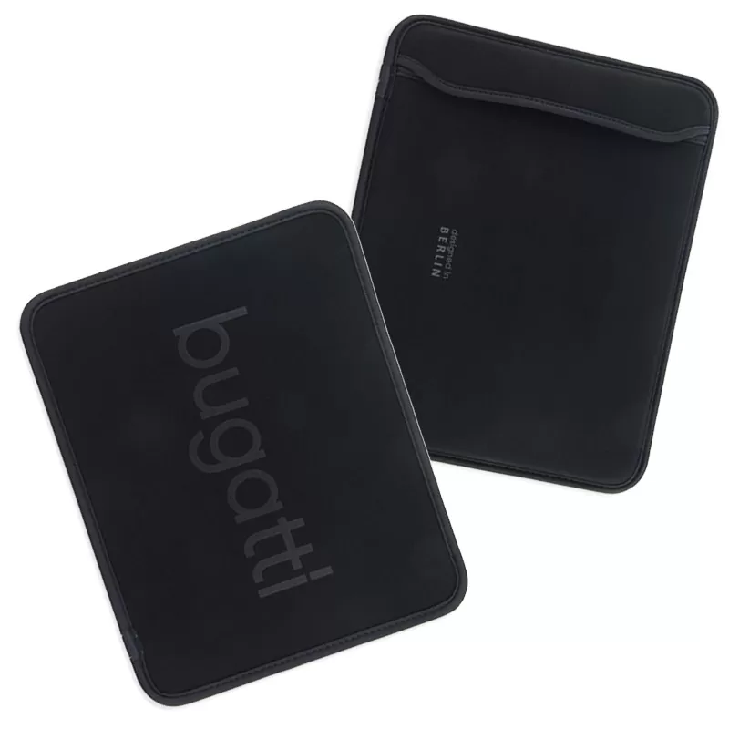 matshop.gr - BUGATTI ΘΗΚΗ TABLET 9.7" / IPAD 4 ST NEOPREN SLEEVE BLACK