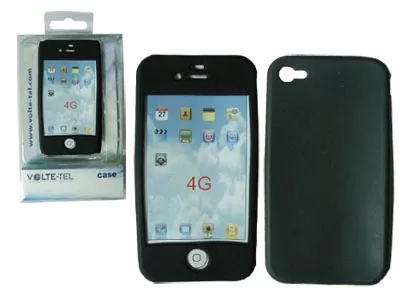 matshop.gr - VOLTE-TEL ΘΗΚΗ IPHONE 4G/4S ΣΙΛΙΚΟΝΗΣ BLACK