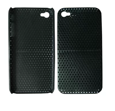 matshop.gr - VOLTE-TEL ΘΗΚΗ IPHONE 4G/4S FACEPLATE HARD AIR MESH V010 BLACK
