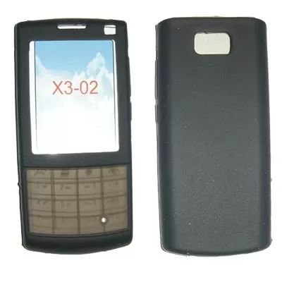 matshop.gr - VOLTE-TEL ΘΗΚΗ NOKIA X3-02 ΣΙΛΙΚΟΝΗΣ BLACK