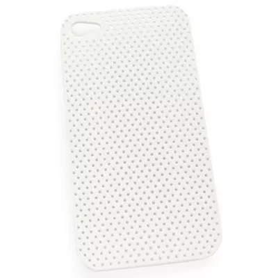 matshop.gr - VOLTE-TEL ΘΗΚΗ IPHONE 4G/4S FACEPLATE HARD AIR MESH V008 WHITE