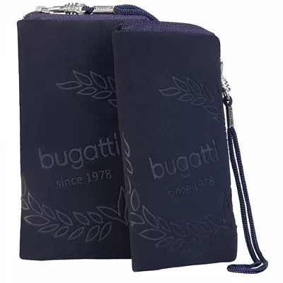 matshop.gr - BUGATTI ΘΗΚΗ ΠΟΥΓΚΙ SOFT CASE ST NEOPREN ZIPPER BLUEBERRY M