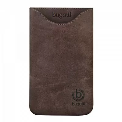 matshop.gr - BUGATTI ΘΗΚΗ ΠΟΥΓΚΙ LEATHER SKINNY UMBER SL