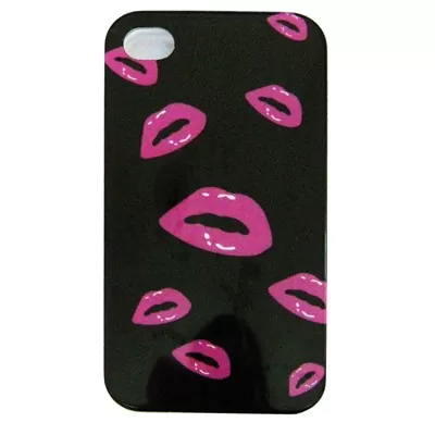 matshop.gr - VOLTE-TEL ΘΗΚΗ IPHONE 4G/4S FACEPLATE BLACK-KISS V023