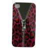 matshop.gr - VOLTE-TEL ΘΗΚΗ IPHONE 4G/4S FACEPLATE BLACK/PINK ZIPPER V024