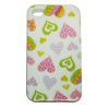 matshop.gr - VOLTE-TEL ΘΗΚΗ IPHONE 4G/4S FACEPLATE WHITE WITH HEARTS V025