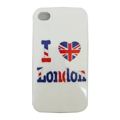 matshop.gr - VOLTE-TEL ΘΗΚΗ IPHONE 4G/4S FACEPLATE I LOVE LONDON V026