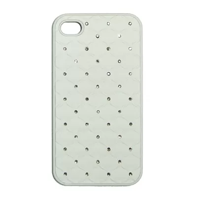 matshop.gr - VOLTE-TEL ΘΗΚΗ IPHONE 4G/4S FACEPLATE DIAMOND V032 WHITE