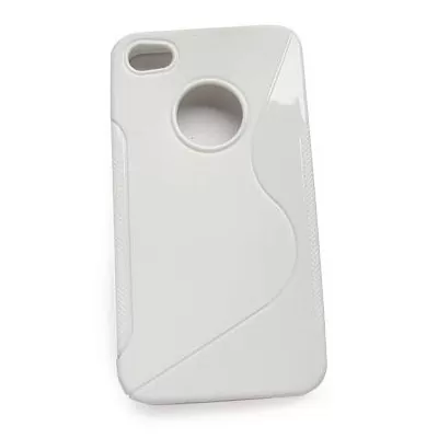 matshop.gr - VOLTE-TEL ΘΗΚΗ IPHONE 4G/4S FACEPLATE FLEX TPU V056 WHITE ALL