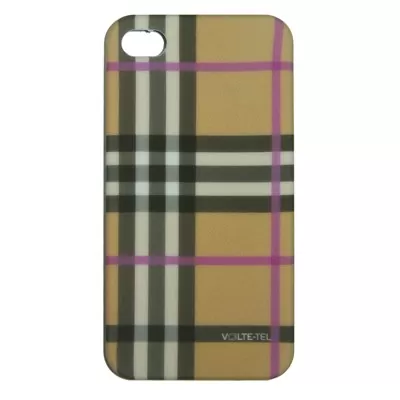 matshop.gr - VOLTE-TEL ΘΗΚΗ IPHONE 4G/4S FACEPLATE CHECKERED V043