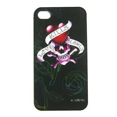 matshop.gr - VOLTE-TEL ΘΗΚΗ IPHONE 4G/4S FACEPLATE LOVE KILLS SLOWLY V050
