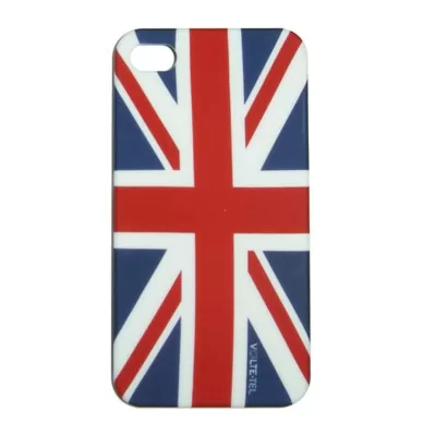 matshop.gr - VOLTE-TEL ΘΗΚΗ IPHONE 4G/4S FACEPLATE ENGLISH FLAG V052