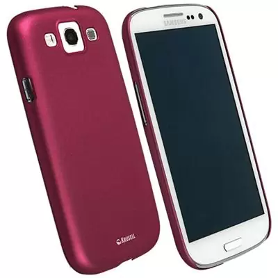 matshop.gr - KRUSELL ΘΗΚΗ SAMSUNG I9300 FACEPLATE COLORCOVER PINK METAL