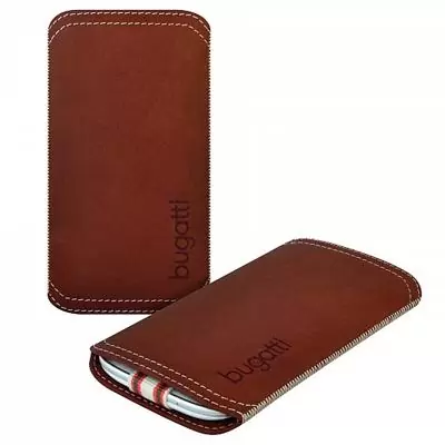 matshop.gr - BUGATTI ΘΗΚΗ ΠΟΥΓΚΙ LEATHER TWO WAY CASE BROWN ML