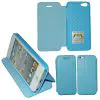 matshop.gr - VOLTE-TEL ΘΗΚΗ IPHONE SE/5/5S PU LEATHER FOLIO-STAND LIGHT BLUE