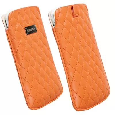 matshop.gr - KRUSELL ΘΗΚΗ ΠΟΥΓΚΙ LEATHER AVENYN ORANGE L LONG