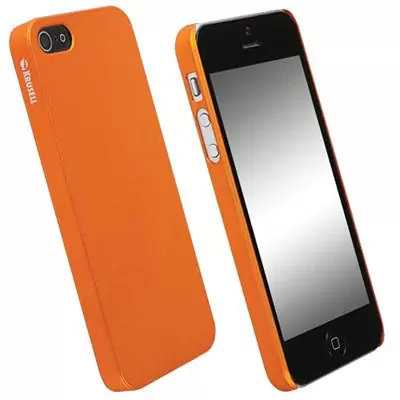 matshop.gr - KRUSELL ΘΗΚΗ IPHONE SE/5S/5 FACEPLATE COLORCOVER ORANGE METALLIC