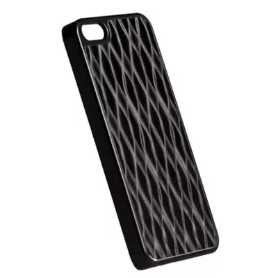 matshop.gr - KRUSELL ΘΗΚΗ IPHONE SE/5S/5 FACEPLATE ALUMINIUMCOVER BLACK WAVE