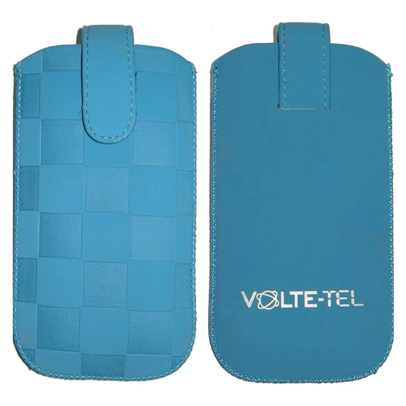 matshop.gr - VOLTE-TEL ΘΗΚΗ ΠΟΥΓΚΙ SLIM CASE FABRIC CUBE V1604 BLUE ML