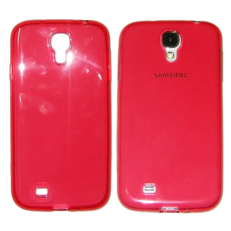 matshop.gr - VOLTE-TEL ΘΗΚΗ SAMSUNG S4 I9505 SLIMCOLOR TPU ΔΙΑΦΑΝΗ ΚΟΚΚΙΝΗ