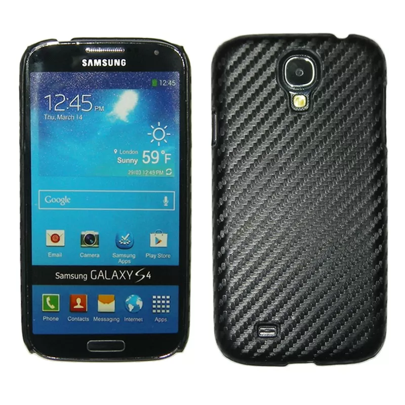 matshop.gr - VOLTE-TEL ΘΗΚΗ SAMSUNG S4 I9505 FACEPLATE CARBON BLACK