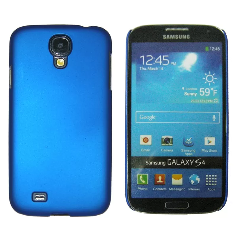 matshop.gr - VOLTE-TEL ΘΗΚΗ SAMSUNG S4 I9505 FACEPLATE FITCOVER BLUE