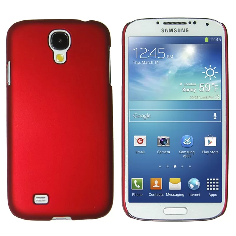 matshop.gr - VOLTE-TEL ΘΗΚΗ SAMSUNG S4 I9505 FACEPLATE FITCOVER RED