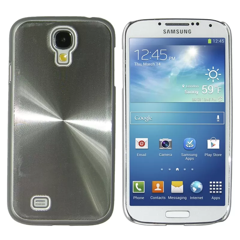 matshop.gr - VOLTE-TEL ΘΗΚΗ SAMSUNG S4 I9505 FACEPLATE SHINY SILVER