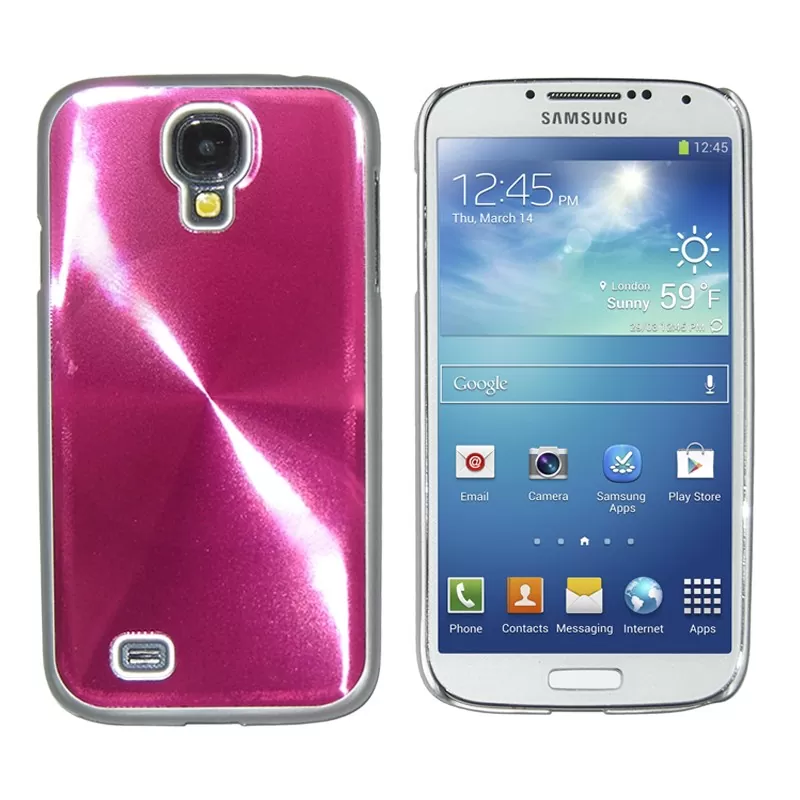 matshop.gr - VOLTE-TEL ΘΗΚΗ SAMSUNG S4 I9505 FACEPLATE SHINY FUCHSIA