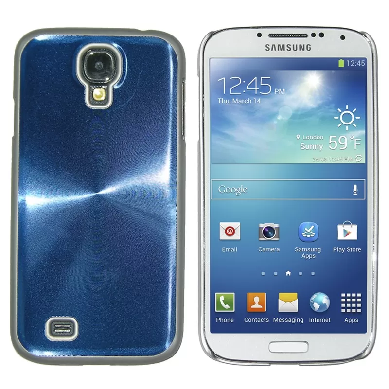 matshop.gr - VOLTE-TEL ΘΗΚΗ SAMSUNG S4 I9505 FACEPLATE SHINY BLUE