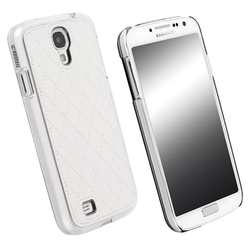 matshop.gr - KRUSELL ΘΗΚΗ SAMSUNG I9505 FACEPLATE LEATHER AVENYN UC WHITE