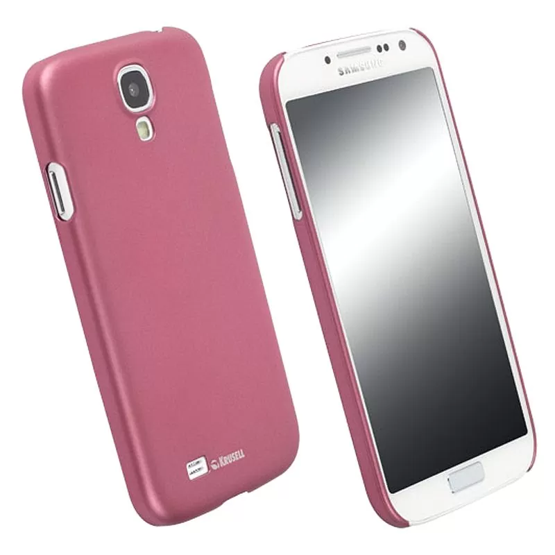 matshop.gr - KRUSELL ΘΗΚΗ SAMSUNG I9505 FACEPLATE COLORCOVER PINK METAL