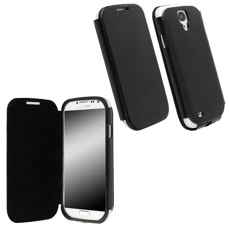 matshop.gr - KRUSELL ΘΗΚΗ SAMSUNG I9505 PU LEATHER FLIPCOVER DONSO BLACK