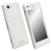 matshop.gr - KRUSELL ΘΗΚΗ SONY XPERIA M FACEPLATE FROSTCOVER TRANSPARENT WHITE