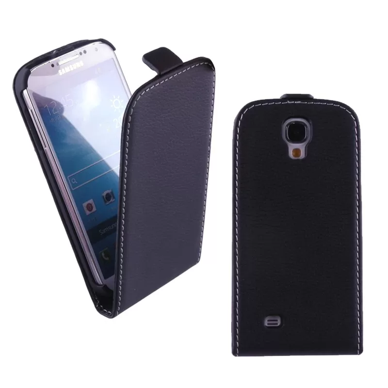 matshop.gr - VOLTE-TEL ΘΗΚΗ SAMSUNG S4/S3 I9505 LEATHER FLIP CASE BLACK