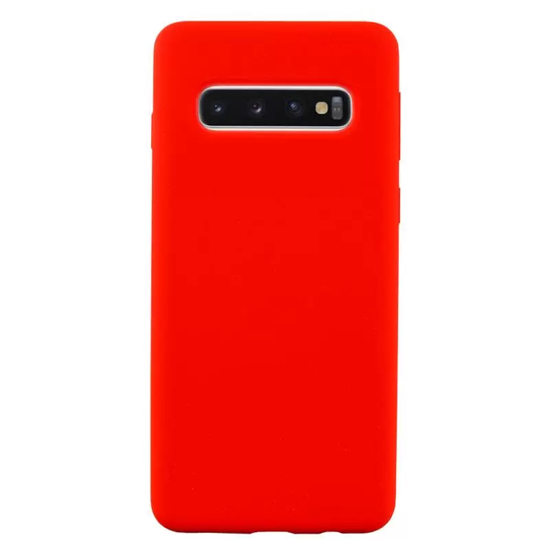 matshop.gr - IDOL 1991 ΘΗΚΗ SAMSUNG S10 PLUS G975 6.4" VELVET TPU 4 SIDE RED