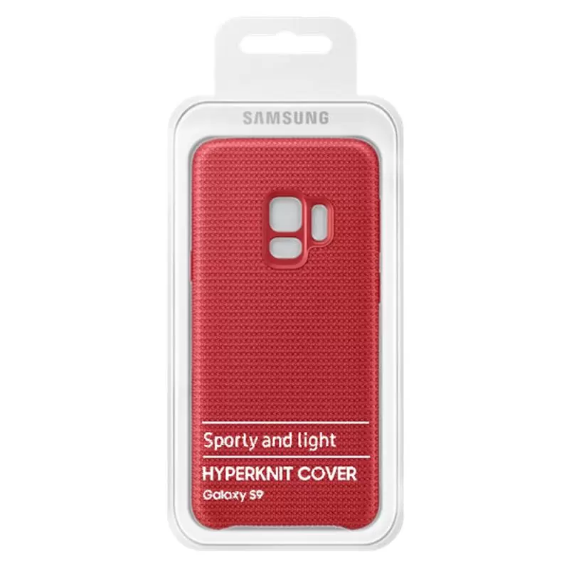 matshop.gr - ΘΗΚΗ SAMSUNG S9 G960 HYPERKNIT COVER EF-GG960FREGWW RED PACKING OR