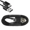 matshop.gr - SAMSUNG EP-DG950CBE S8 TYPE C USB 2 ΦΟΡΤΙΣΗ-DATA 1.2m BLACK BULK OR