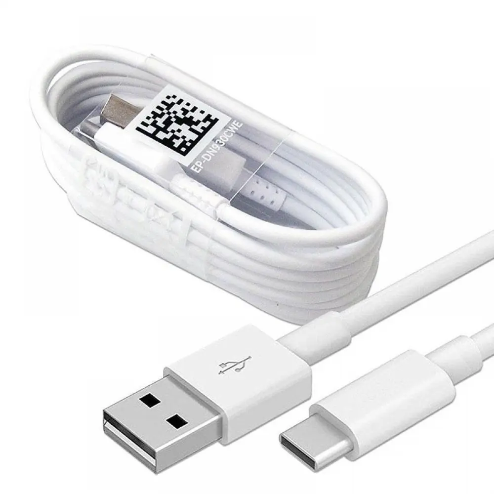 matshop.gr - SAMSUNG EP-DN930CWE TYPE C USB 3.1 ΦΟΡΤΙΣΗ-DATA 1m WHITE BULK OR