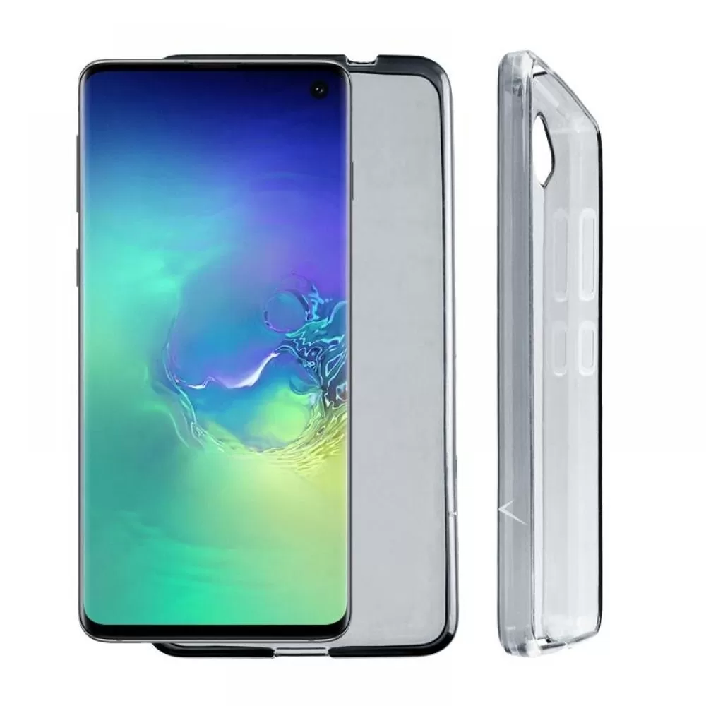 matshop.gr - VOLTE-TEL ΘΗΚΗ SAMSUNG S10 G973 6.1" SLIMCOLOR TPU ΔΙΑΦΑΝΗ ΓΚΡΙ