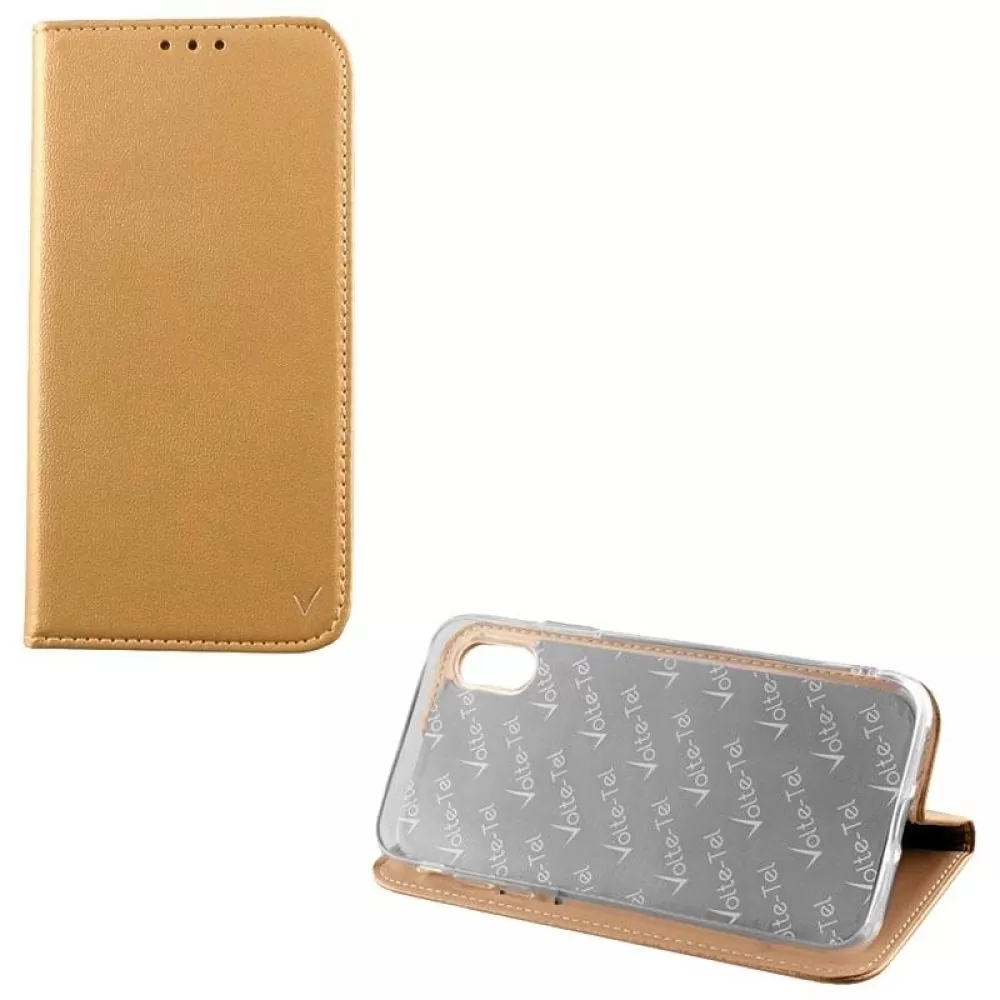 matshop.gr - VOLTE-TEL ΘΗΚΗ IPHONE 11 PRO 5.8" POCKET MAGNET BOOK STAND GOLD