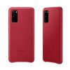 matshop.gr - ΘΗΚΗ SAMSUNG S20 G980 LEATHER COVER EF-VG980LREGEU RED PACKING OR