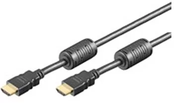 matshop.gr - HDMI CABLE 19 PIN 10.0m (HDMI 1.3) BLACK GOLD PLATED CONTACTS