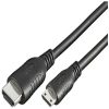 matshop.gr - HDMI CABLE 19 PIN 2.5m (HDMI mini 1.3) BLACK