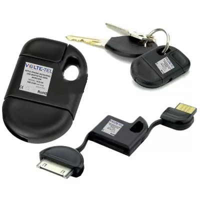 matshop.gr - VOLTE-TEL APPLE IPHONE 30-PIN 4G/4S USB ΦΟΡΤΙΣΤΗΣ-DATA ΜΠΡΕΛΟΚ VCD-04 BLACK