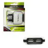 matshop.gr - VOLTE-TEL USB DUAL TRAVEL CHARGER VTU64 2400mA WHITE-BLACK