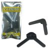 matshop.gr - CLIP ΓΩΝΙΑΚΟ ΜΕ VELCRO ΓΙΑ ΣΥΓΚΡΑΤΗΣΗ ΣΕ ΘΗΚΕΣ TABLET BLACK