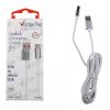 matshop.gr - MICRO USB DEVICES LONG USB 2.5A ALUMINIUM ΦΟΡΤΙΣΗΣ-DATA 2m VCD06 WHITE VOLTE-TEL