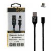 matshop.gr - NSP MICRO USB ΦΟΡΤΙΣΗΣ-DATA MAGNETIC BRAIDED NSC01 3.5A QC 2.0 1m BLACK